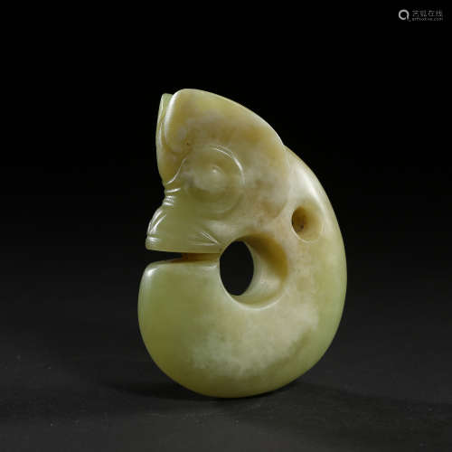 Jade Pig Dragon from HongShan Culture