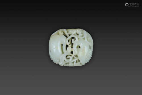 HeTian Jade Ornament from Tang