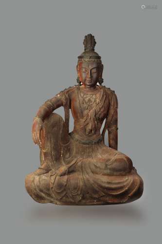 Wood Texture Avalokitesvara from Song