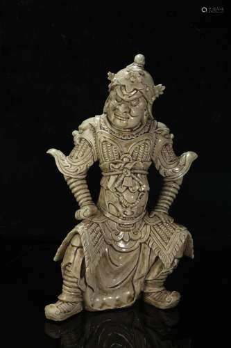 Green Kiln Solider from Ming