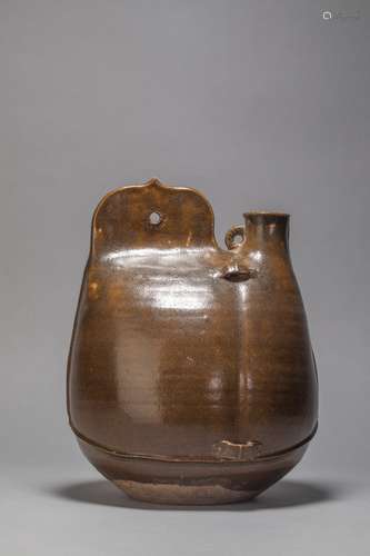 Black Glazed PiNang Vase