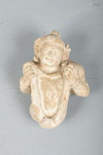 Inde, période Gandhara Fragment de sculpture en s…