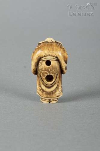 Japon, période Meiji Netsuke en ivoire, représent…