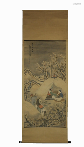 GAI QI,CHINESE PAINTING AND CALLIGRAPHY