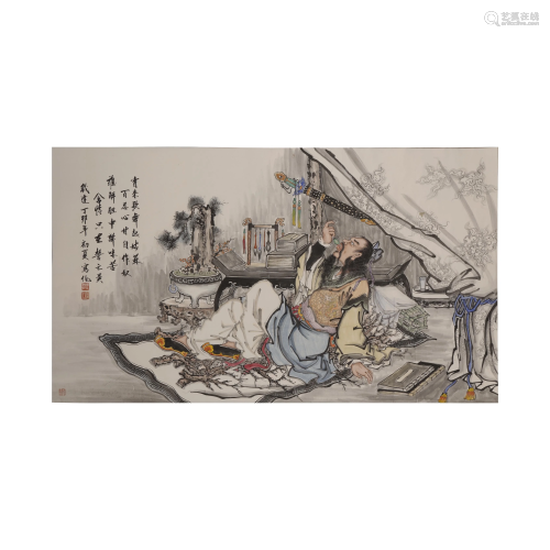 CHEN DA,CHINESE PAINTING AND CALLIGRAPHY