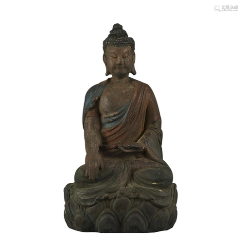 AGARWOOD FIGURE OF BUDDHA