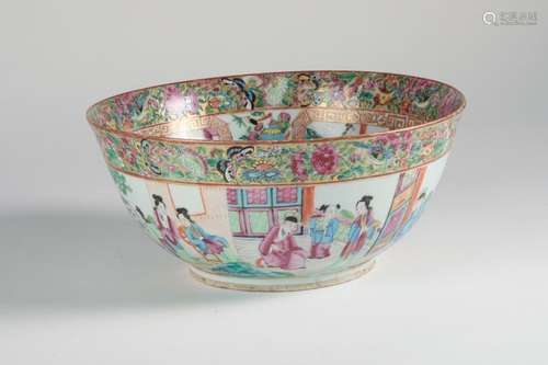 CHINA, Canton Porcelain bowl decorated with scenes…