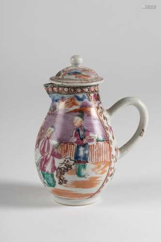 CHINA VERSEUS covered in porcelain with polychrome…