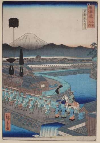 Utagawa Hiroshige II (Shigenobu) (1826 1869). Oban…