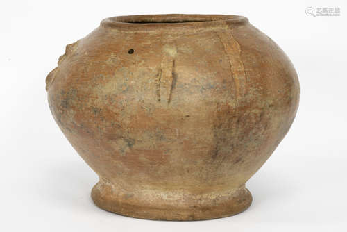 Pre-Columbian Tairona culture urn in earthenware - with certificate - - COLOMBIA - [...]