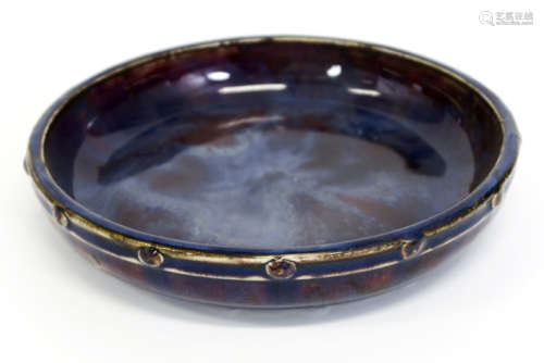 Chinese bowl in glazed earthenware - - Ronde Chinese schaal in geglazuurd [...]