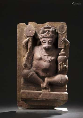 Nandikeshvara Grès Inde, Khajuraho, XIIe siècle H.…