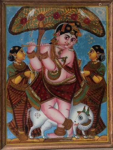 Krishna Venugopala Pigments polychromes fixés sous…