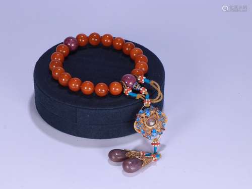 An Amber Bracelet