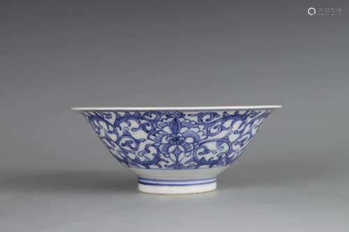 A Porcelain Blue&White Bowl