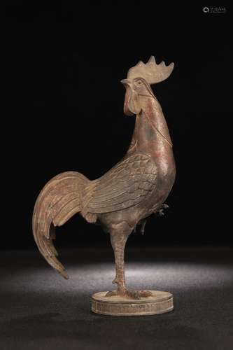 A Gilt Bronze Fowl Shaped Ornament