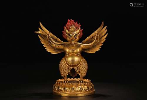 A Gilt Bronze Ornament