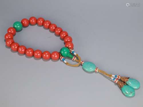 A Coral Bracelet