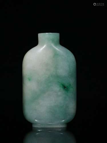 A Jadeite Snuff Bottle