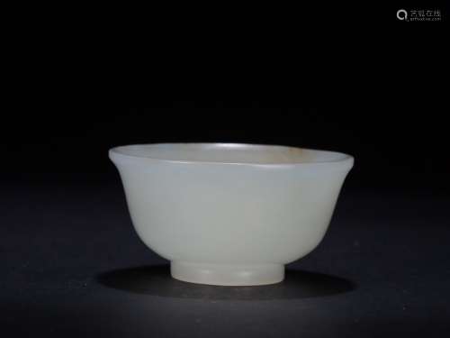A Hetian Jade Cup
