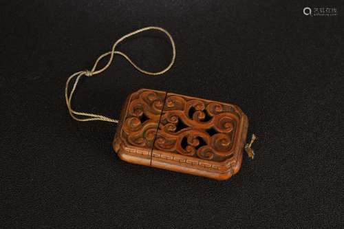 A Boxwood Pendant