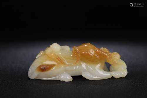 A Hetian Jade Figure-Story Ornament