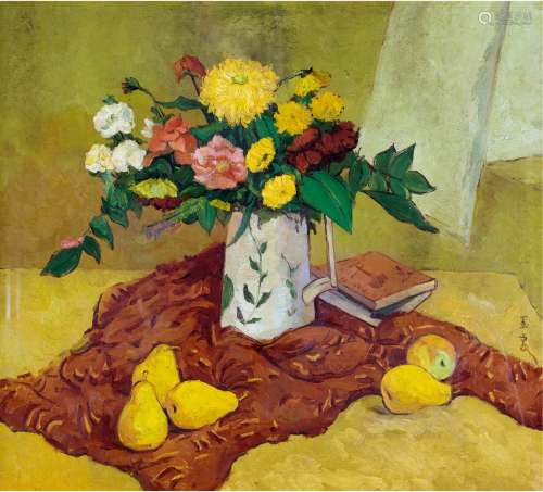 潘玉良（1895～1977） 静物 布面油画