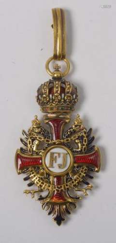 Médaille de l'ordre de François Joseph I en forme …