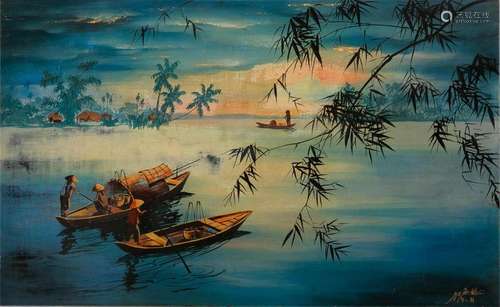 NGÂN HA (Vietnam / Indochina, Active 20th century)…