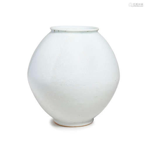 A porcelain moon jar Korea, late Joseon dynasty