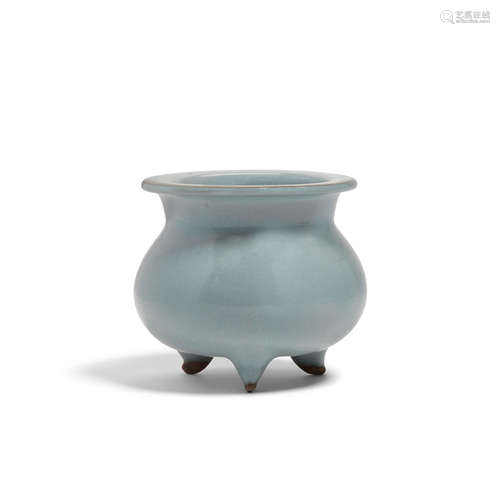 A junyao tripod censer Yuan dynasty