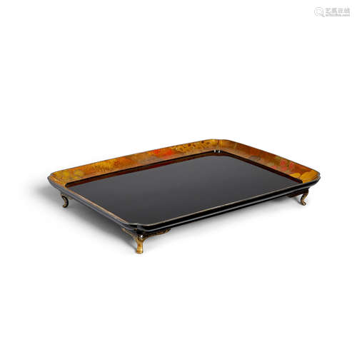 A lacquer decorated tray Meiji era (1868-1912)