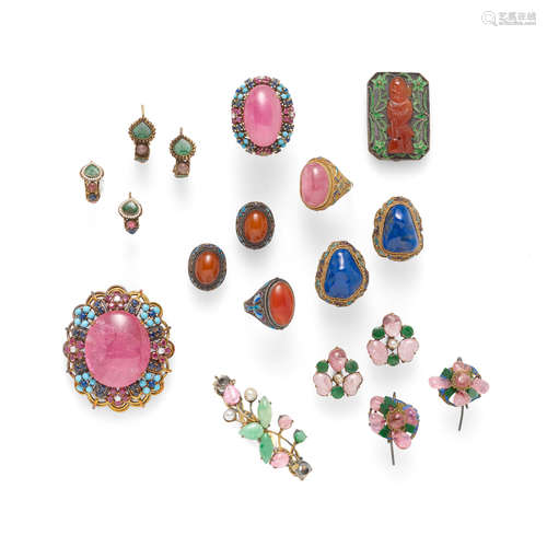 A group of jewelries Qing dynasty and later