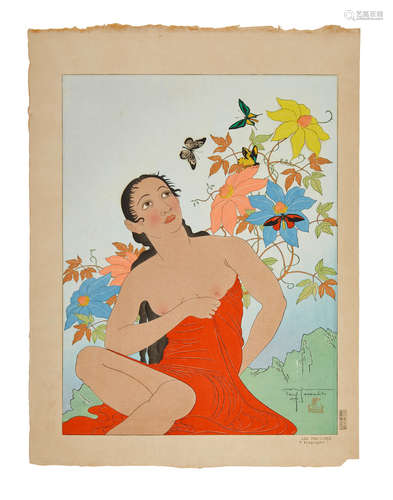 PAUL JACOULET (1902-1960) Showa era (1926-1989), 1939-1950