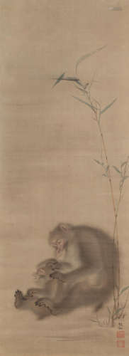 Mori Sosen (1747-1821) Monkeys Edo period (1615-1868), 18th/19th century