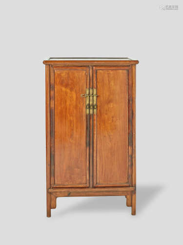 Huanghuali and mixed hardwood Cabinet 19th century