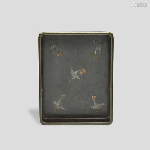 A LACQUER KYOBON (SUTRA TRAY) Muromachi period (1333-1573), 15th/16th century