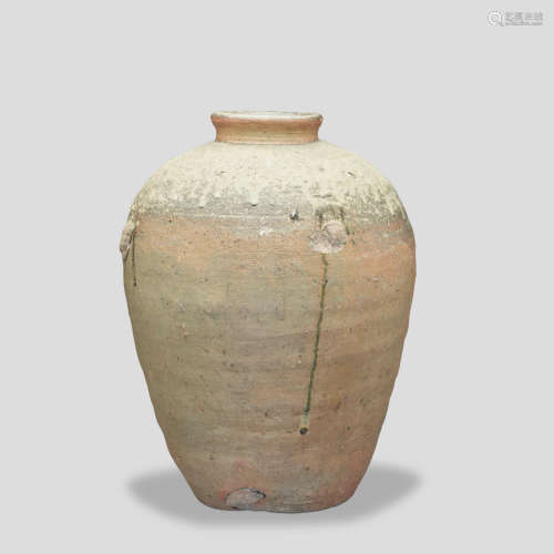 A Stoneware storage jar Tanba ware, Muromachi period (1333-1573), 16th century