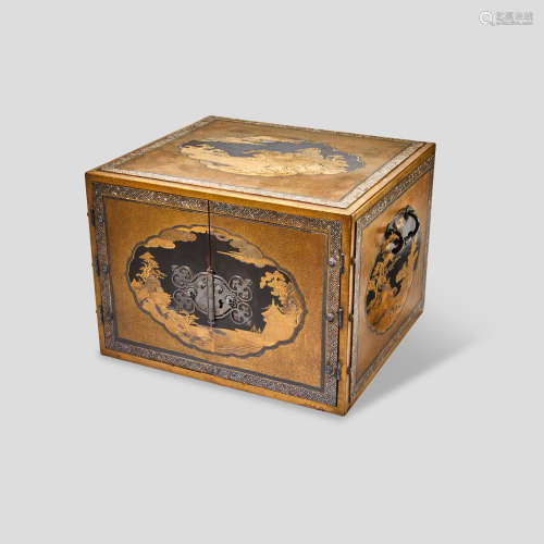 An export lacquer cabinet Edo period (1615-1868), second quarter of the 17th century