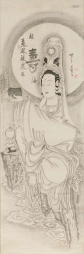 Hakuin Ekaku (1686-1769) Willow Kannon Edo period (1615-1868), mid-18th century