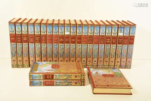 Série de 24 volumes de Jules Verne édité par Miche…