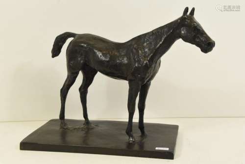 Bronze (fonte posthume 29 x 40 x 18cm) signé Degas…