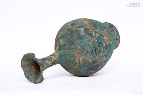 Chinese Early China Bronze Bottle