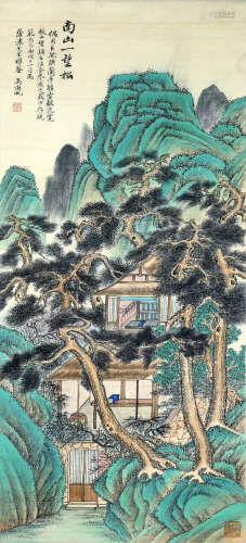 Chinese Painting Of Landscape By Wu Hufan