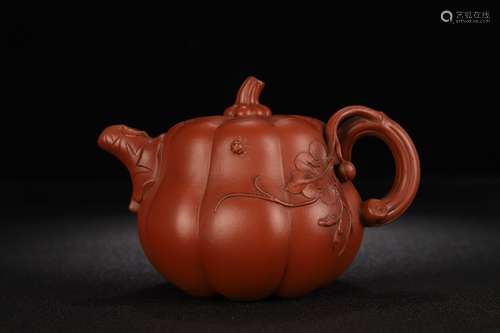 A Zisha Teapot With Wang Yinxian Mark