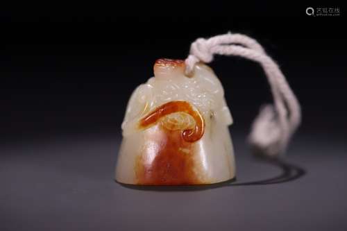 A Hetian Jade Dragon Seal