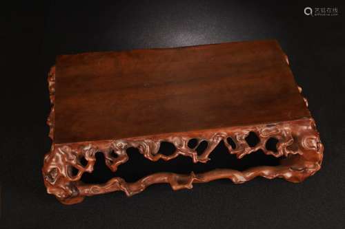 A Boxwood Carved Table