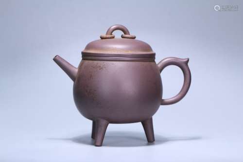 A Zisha Teapot With Mark