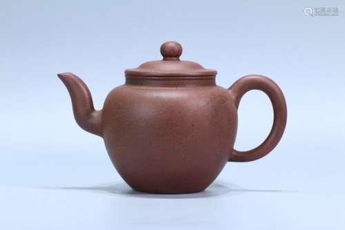 A Zisha Teapot, Chenzhengming Mark