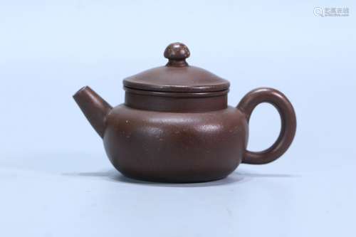 A Zisha Teapot, Mengchen Mark